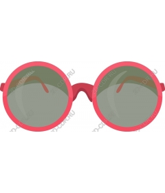  Sunglasses retro round frame
