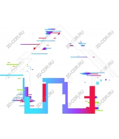  Colorful geometric Abstract colorful