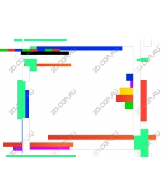  Colored geometric