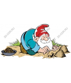  Garden gnome digs