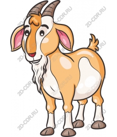  Adorable cartoon goat