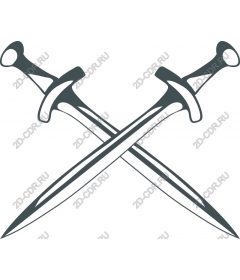  Crossed swords