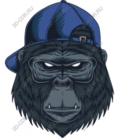  Ferocious gorilla