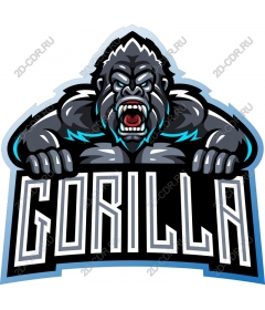  Ferocious gorilla