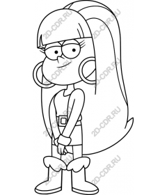 Playful, quirky character