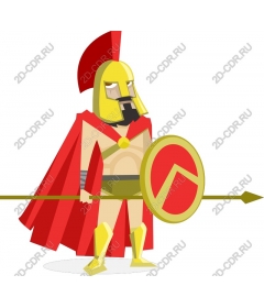 Dynamic Spartan soldiers