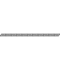  Elegant pattern of ribbons