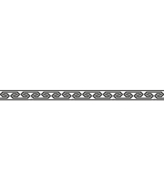  Elegant geometric border