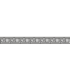  Black and white geometric pattern