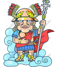  Bright Roman warrior