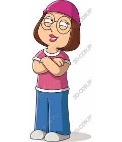 Funny character in the cap