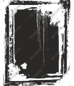  Elegant frame in grunge style