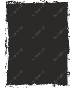  Black frame with a worn effect