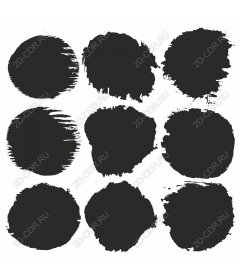  Collection of the art brush strokes black