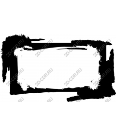  Black frame brushstrokes
