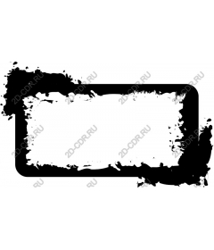  Art frame in grunge style