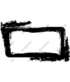  Art frame in grunge style