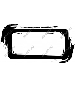 Rectangle with bold stroke