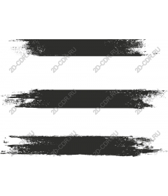  Black grunge brush strokes