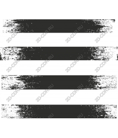 Stripes in rustic style with brush strokes
