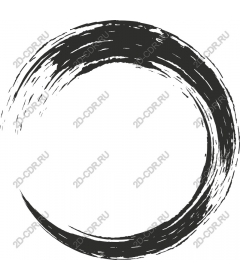  Art circular brush strokes