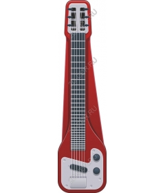Smooth red guitar