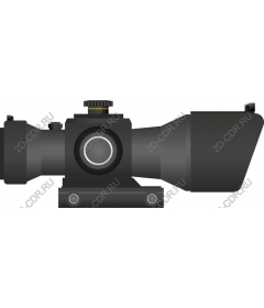  Tactical riflescope for rifle