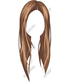  Luxury brown flowing hair