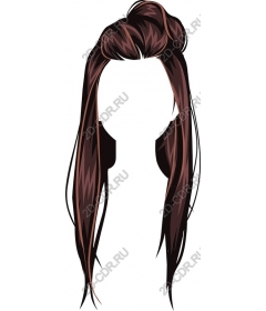  A chic topknot upstairs