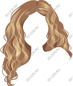  Luxurious long wavy hair