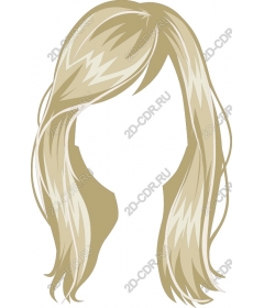  Elegant long blond hair