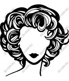  Abstract elegant hairstyle