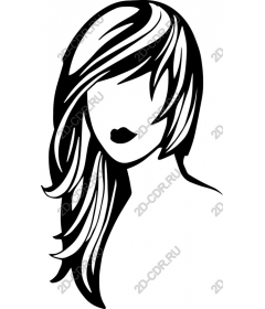  Elegant woman with Stylish hairstyle