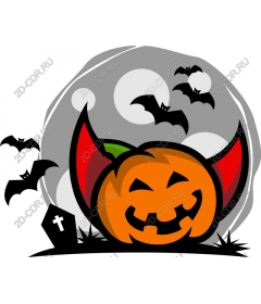 Naughty creepy pumpkin