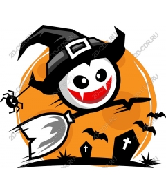  Fancy witch Halloween