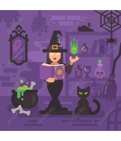  Fancy witch