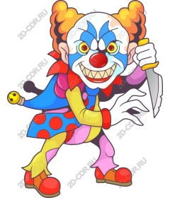  Creepy clown
