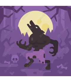  Bizarre howl of the werewolf
