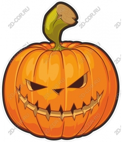 Spooky pumpkin lantern Jack