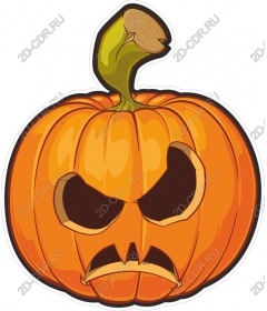  Scary pumpkin for Halloween