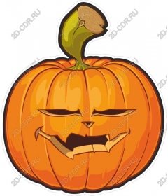 Mischievous pumpkin Halloween