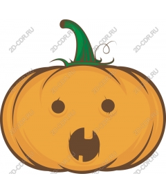  Fancy surprised pumpkin