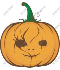 Unusual pumpkin for Halloween