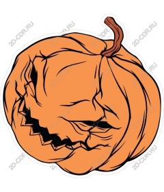  Threatening pumpkin for Halloween