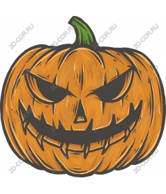  Threatening pumpkin