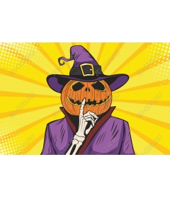  Halloween Pumpkin Witch