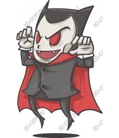  Whimsical character-vampire