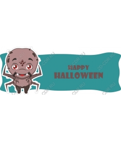  Cute spider for Halloween