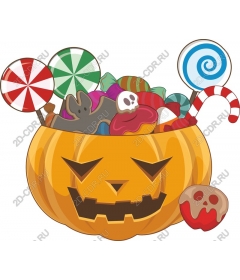  Halloween candy pumpkin