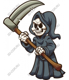  Cartoon Grim Reaper